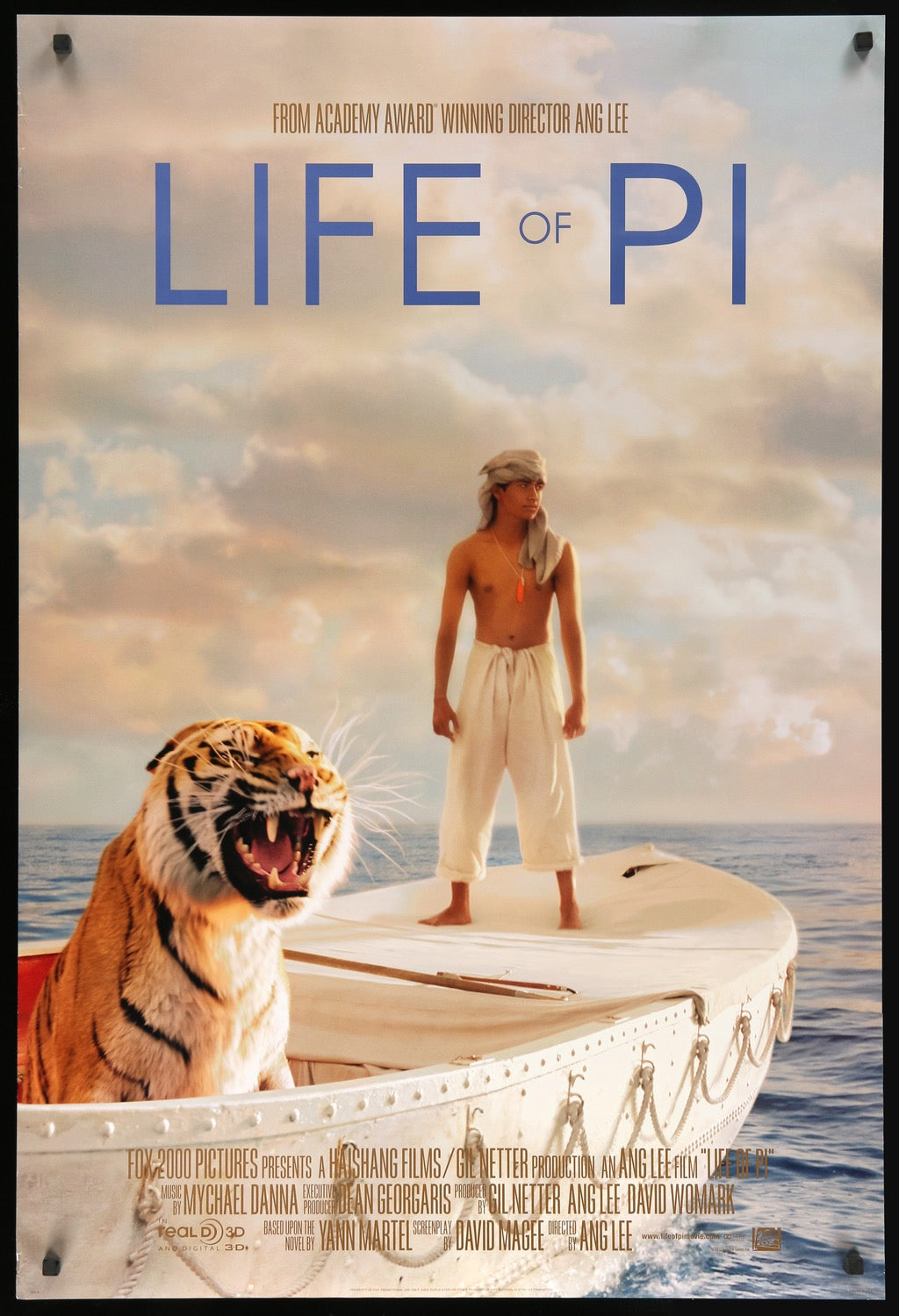Life of Pi (2012) original movie poster for sale at Original Film Art