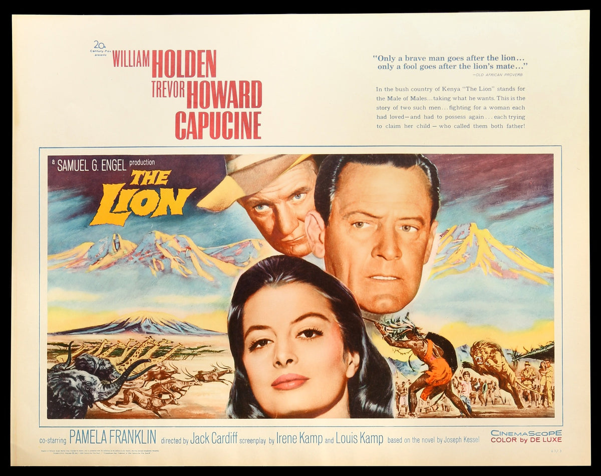Lion (1962) original movie poster for sale at Original Film Art