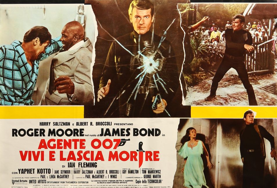 Live and Let Die (1973) original movie poster for sale at Original Film Art - Vintage Movie Posters