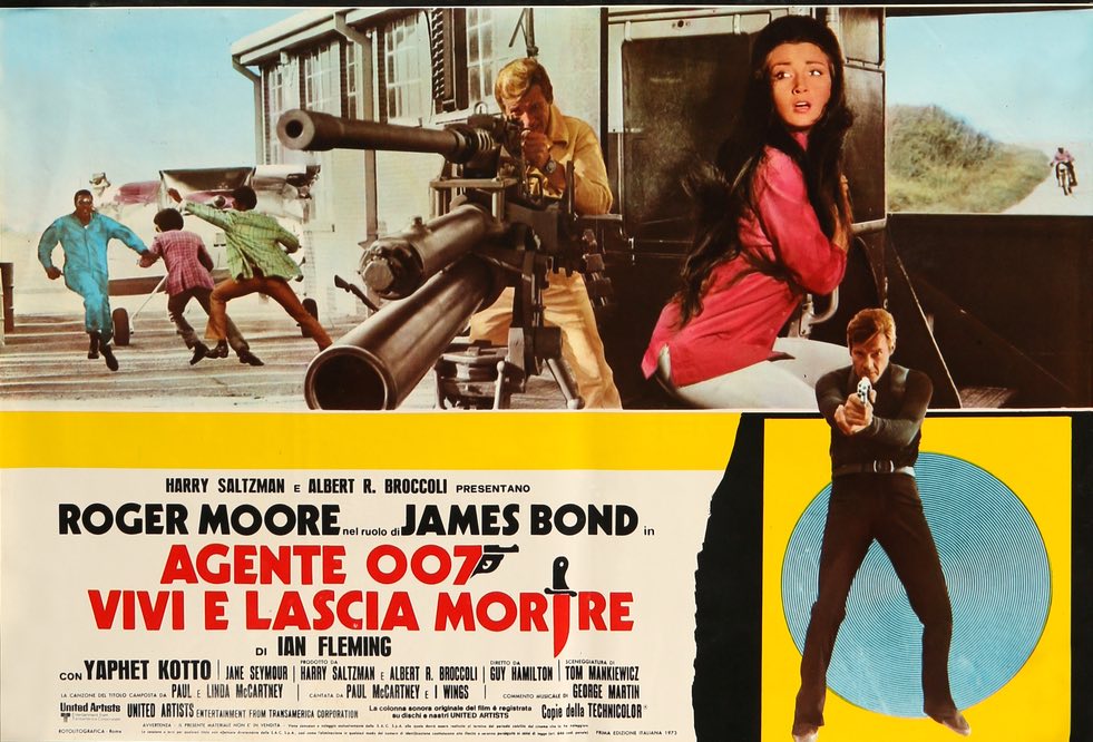 Live and Let Die (1973) original movie poster for sale at Original Film Art - Vintage Movie Posters