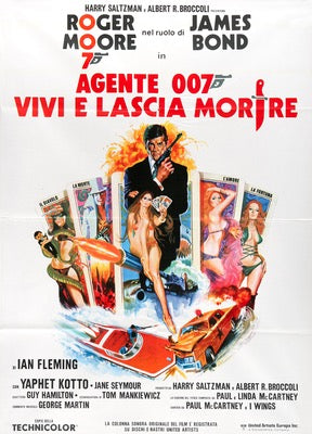 Live and Let Die (1973) original movie poster for sale at Original Film Art - Vintage Movie Posters