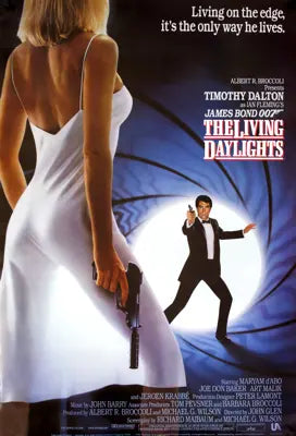 Living Daylights (1987) original movie poster for sale at Original Film Art - Vintage Movie Posters