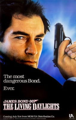 Living Daylights (1987) original movie poster for sale at Original Film Art - Vintage Movie Posters