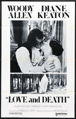Love and Death (1975) original movie poster for sale at Original Film Art - Vintage Movie Posters