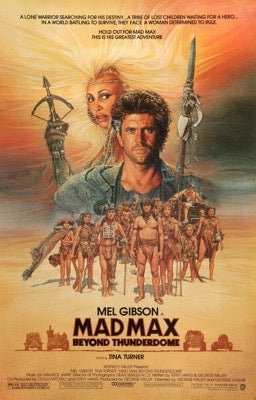 Mad Max Beyond Thunderdome (1985) original movie poster for sale at Original Film Art - Vintage Movie Posters