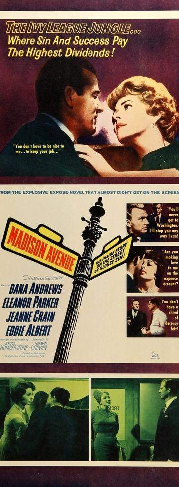 Madison Avenue (1961) original movie poster for sale at Original Film Art - Vintage Movie Posters