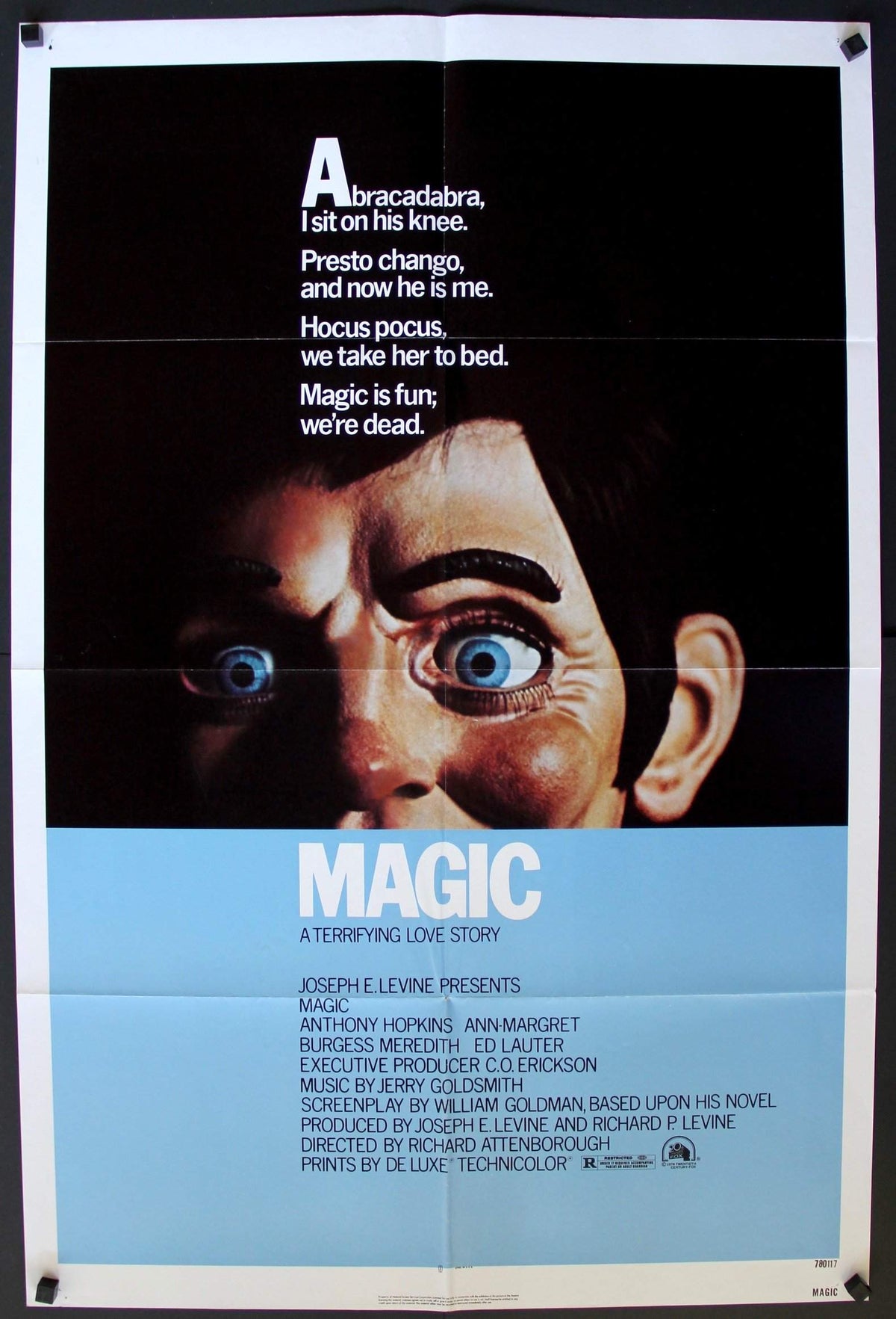 Magic (1978) original movie poster for sale at Original Film Art - Vintage Movie Posters