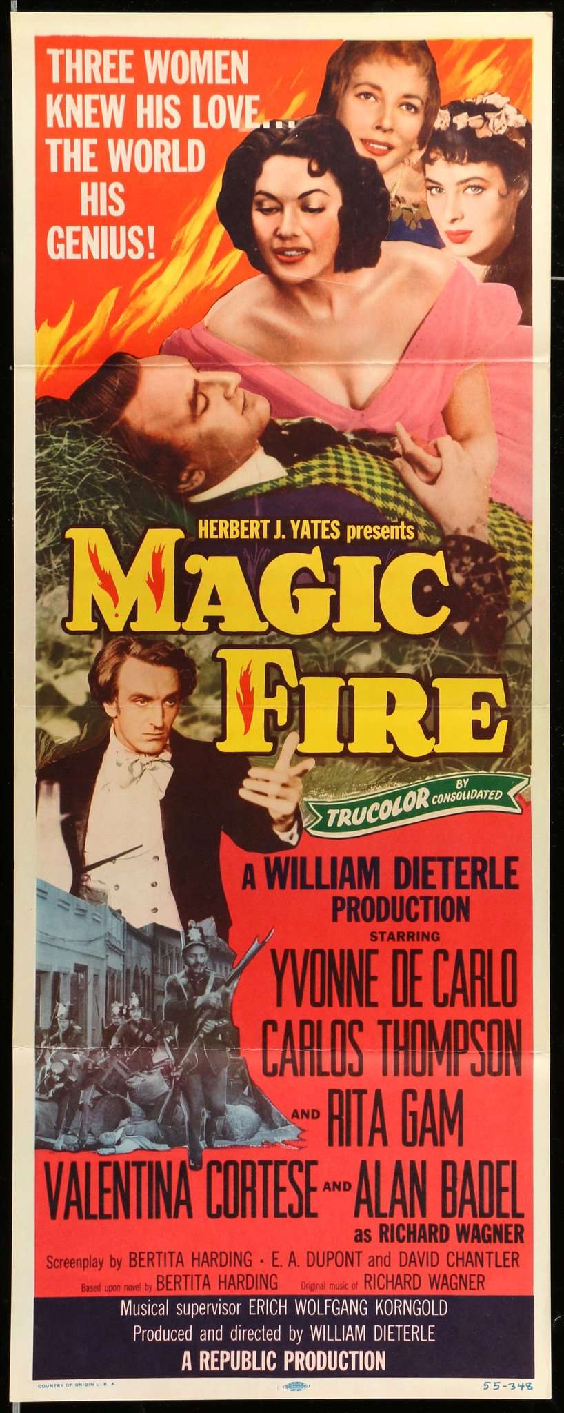 Magic Fire (1955) original movie poster for sale at Original Film Art