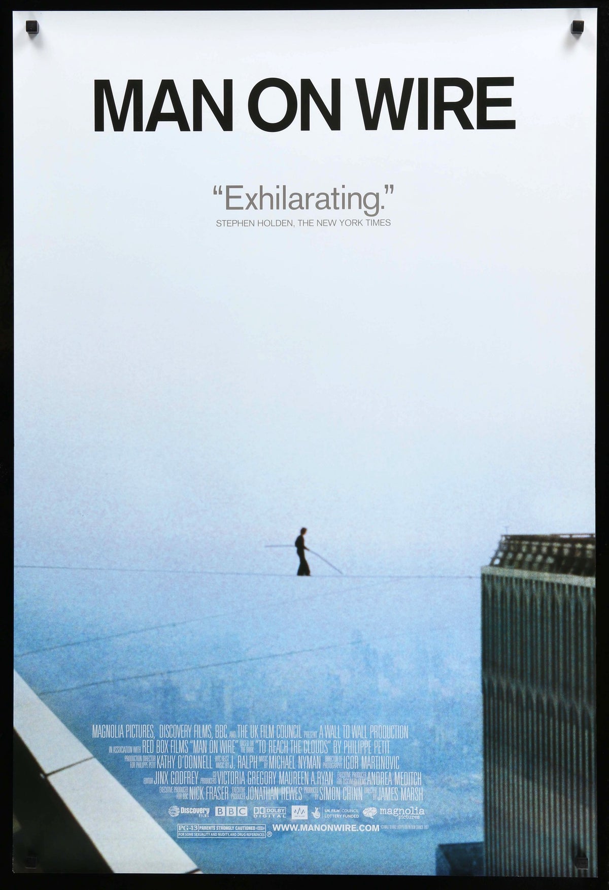 Man on Wire (2008) original movie poster for sale at Original Film Art