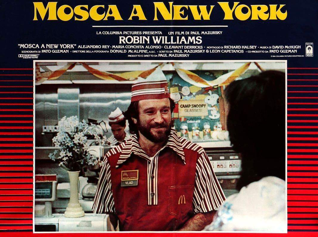 Moscow on the Hudson (1984) original movie poster for sale at Original Film Art - Vintage Movie Posters