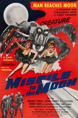 Missile to the Moon (1959) original movie poster for sale at Original Film Art