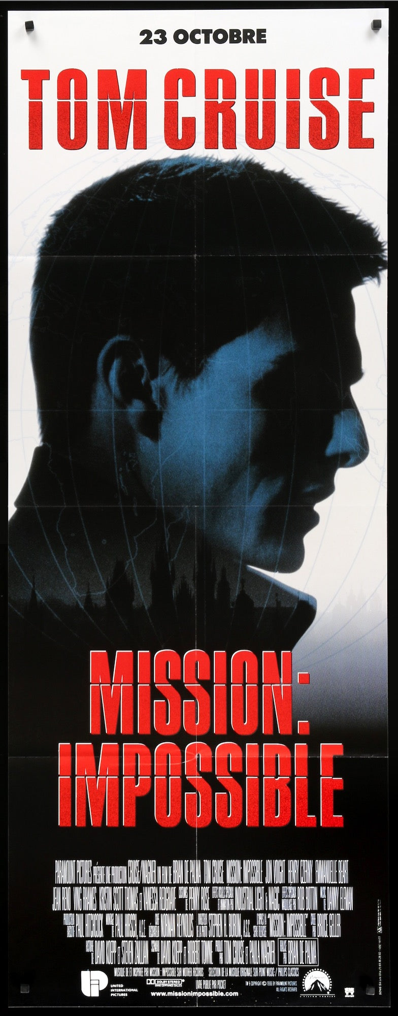 Mission Impossible (1996) original movie poster for sale at Original Film Art - Vintage Movie Posters