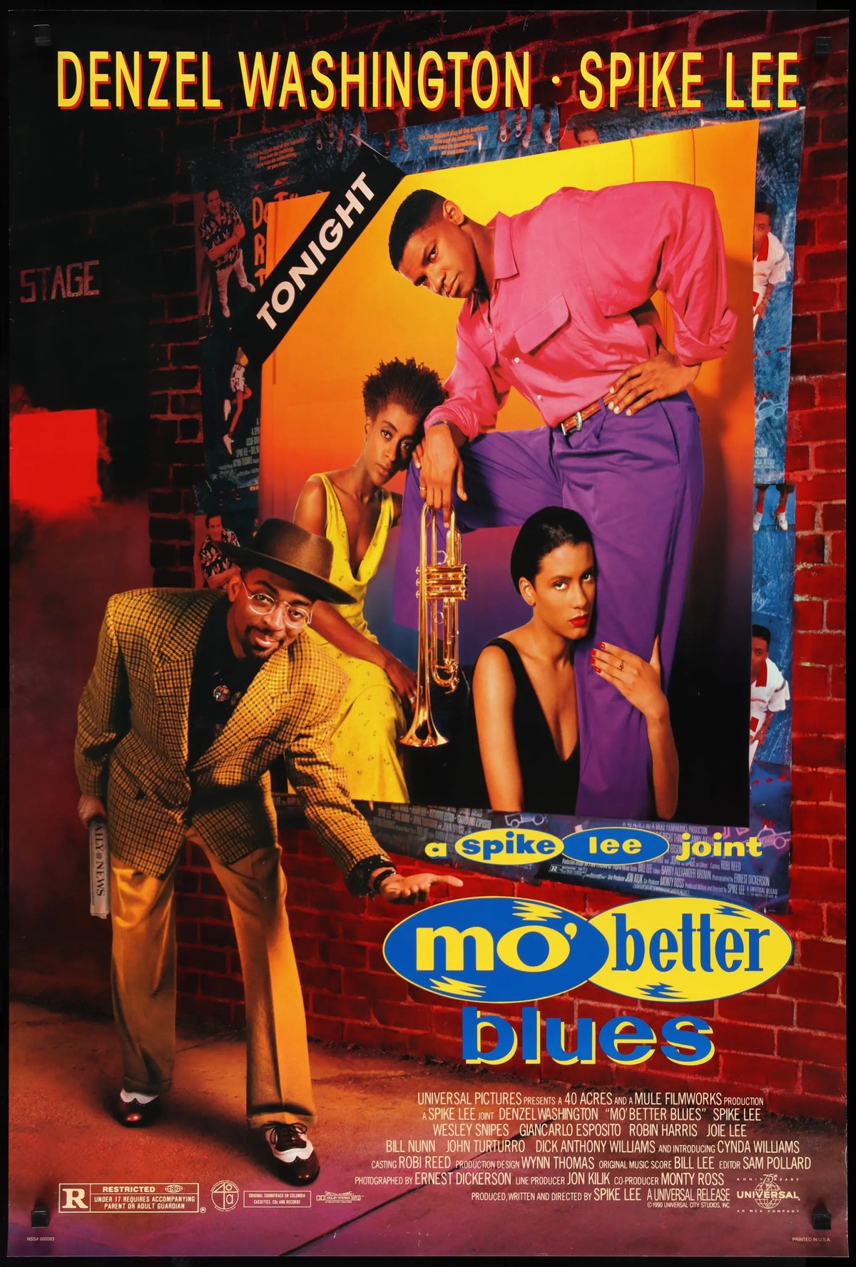 Mo&#39; Better Blues (1990) original movie poster for sale at Original Film Art