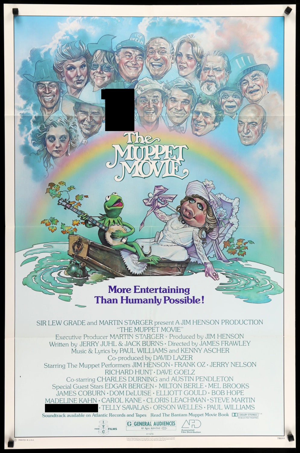 Muppet Movie (1979) original movie poster for sale at Original Film Art