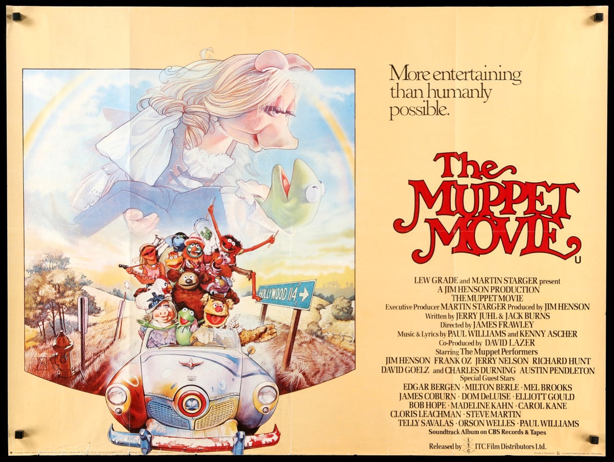 Muppet Movie (1979) original movie poster for sale at Original Film Art - Vintage Movie Posters