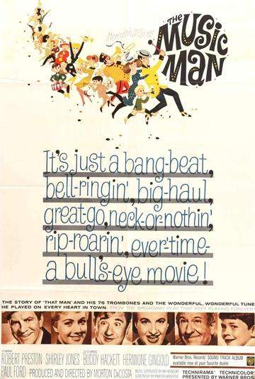 Music Man (1962) original movie poster for sale at Original Film Art - Vintage Movie Posters