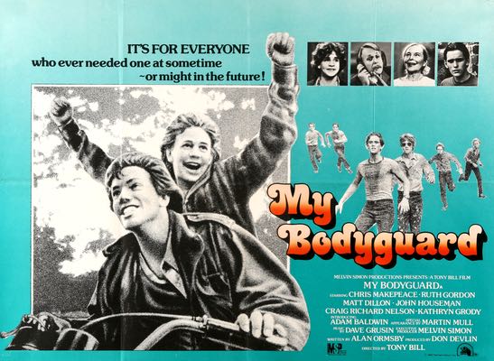 My Bodyguard (1980) original movie poster for sale at Original Film Art - Vintage Movie Posters