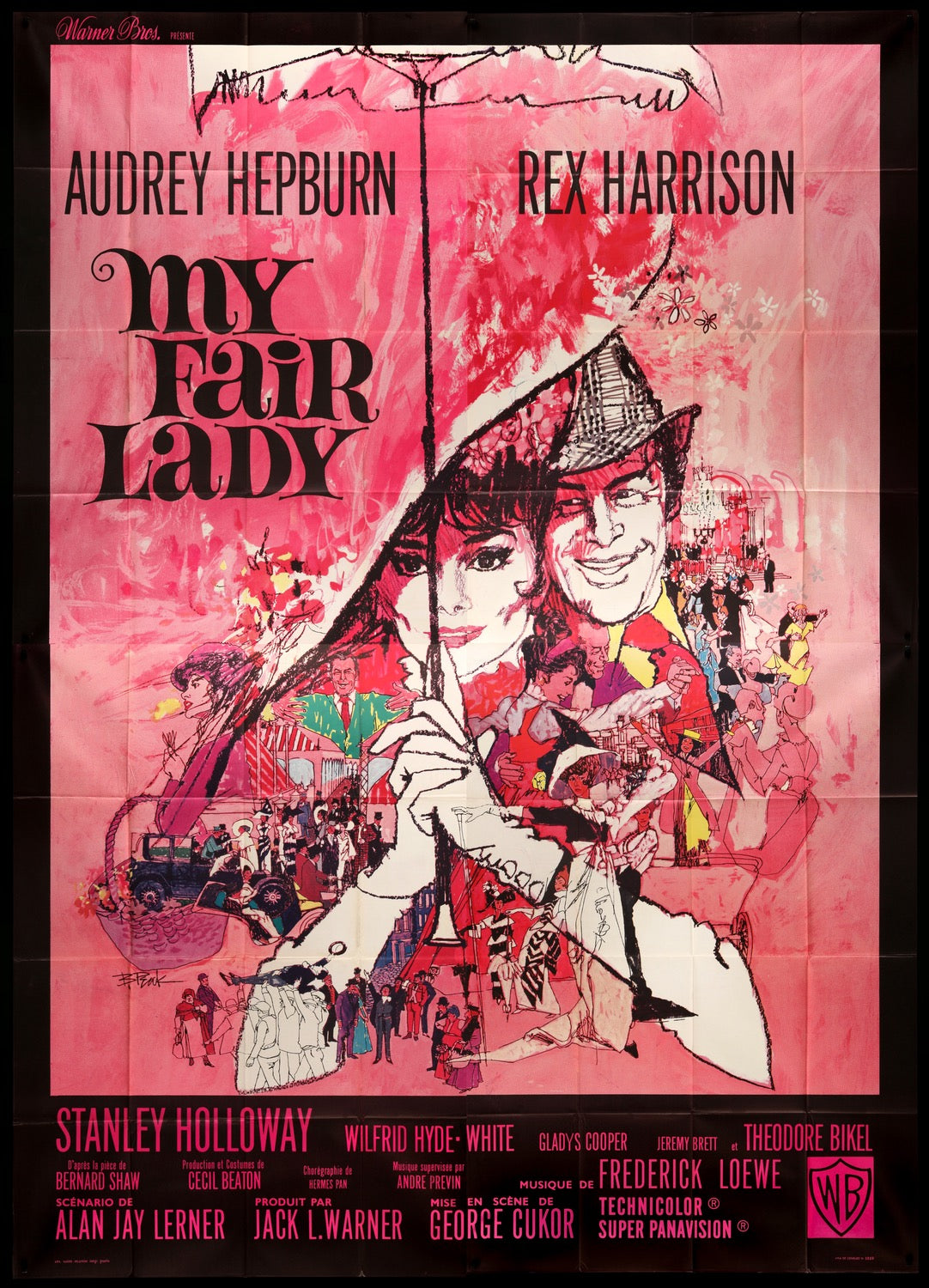 My Fair Lady (1964) original movie poster for sale at Original Film Art