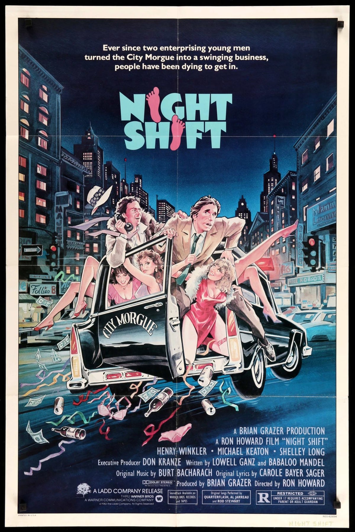 Night Shift (1982) original movie poster for sale at Original Film Art - Vintage Movie Posters