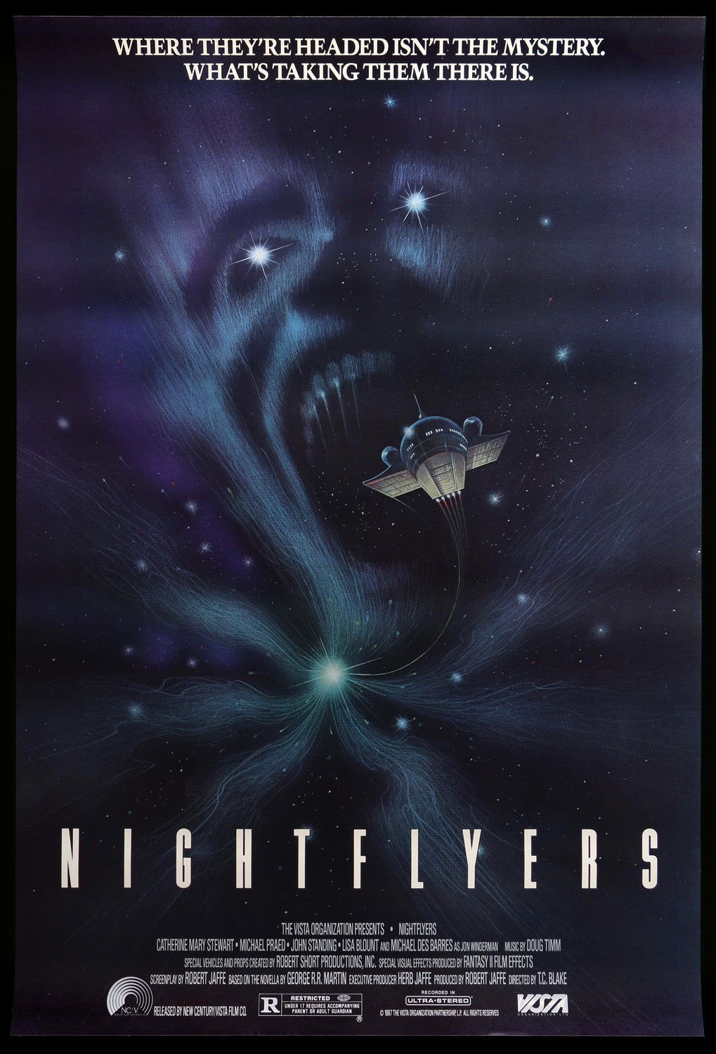 Nightflyers (1987) original movie poster for sale at Original Film Art - Vintage Movie Posters