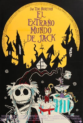 Nightmare Before Christmas (1993) original movie poster for sale at Original Film Art - Vintage Movie Posters