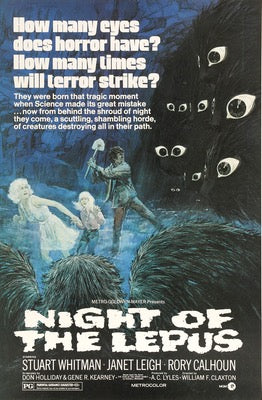 Night of the Lepus (1972) original movie poster for sale at Original Film Art - Vintage Movie Posters