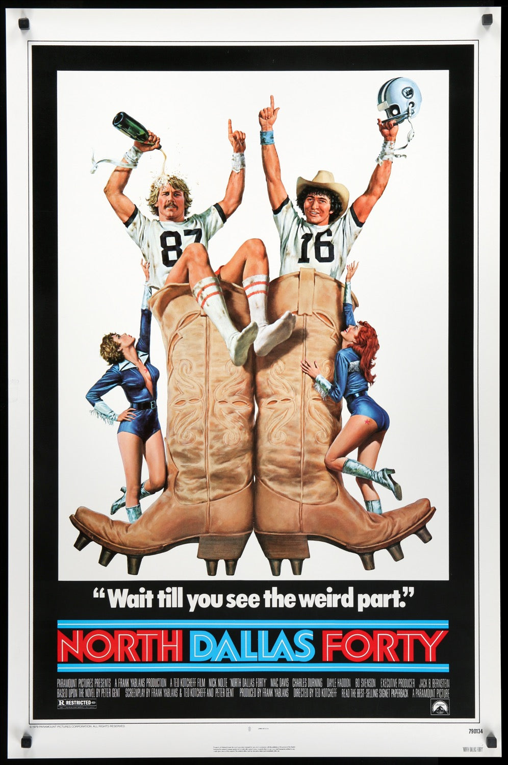North Dallas Forty (1979) original movie poster for sale at Original Film Art
