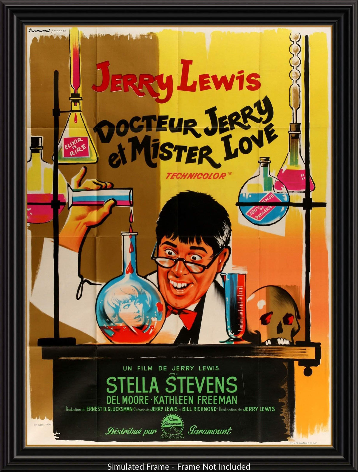 Nutty Professor (1963) original movie poster for sale at Original Film Art - Vintage Movie Posters
