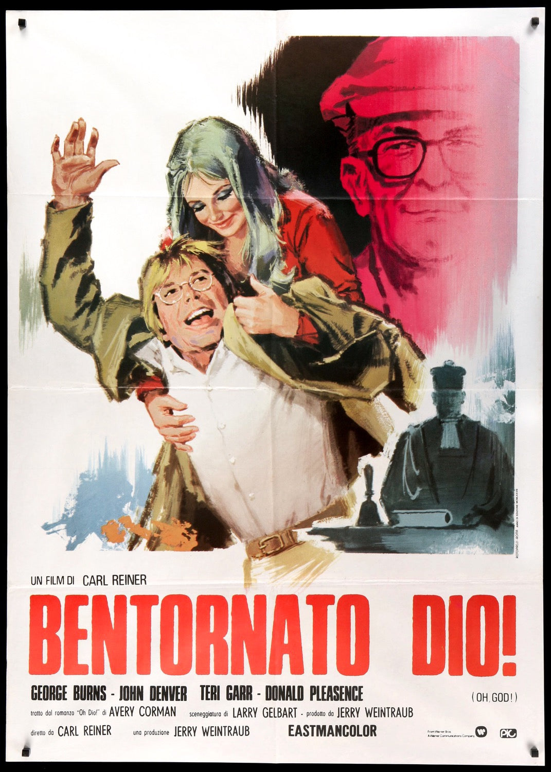 Oh, God! (1977) original movie poster for sale at Original Film Art - Vintage Movie Posters