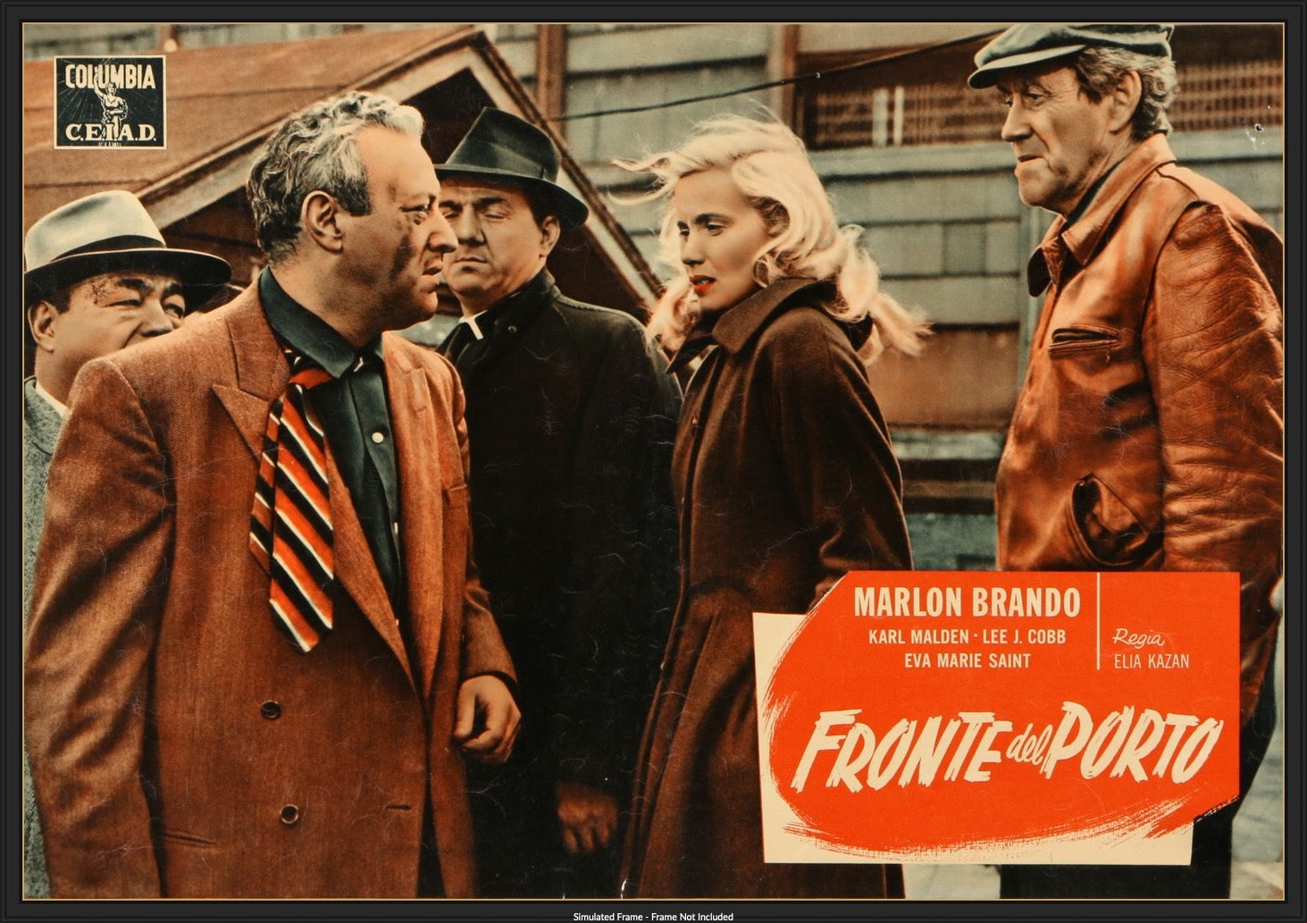 On the Waterfront (1954) original movie poster for sale at Original Film Art - Vintage Movie Posters