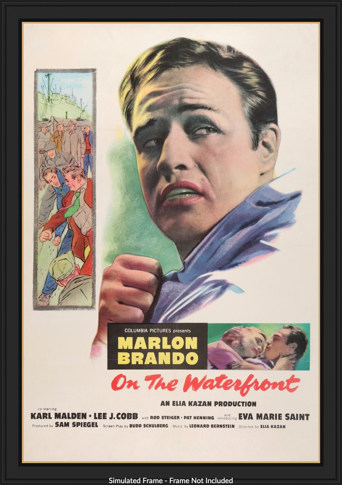 On the Waterfront (1954) original movie poster for sale at Original Film Art - Vintage Movie Posters