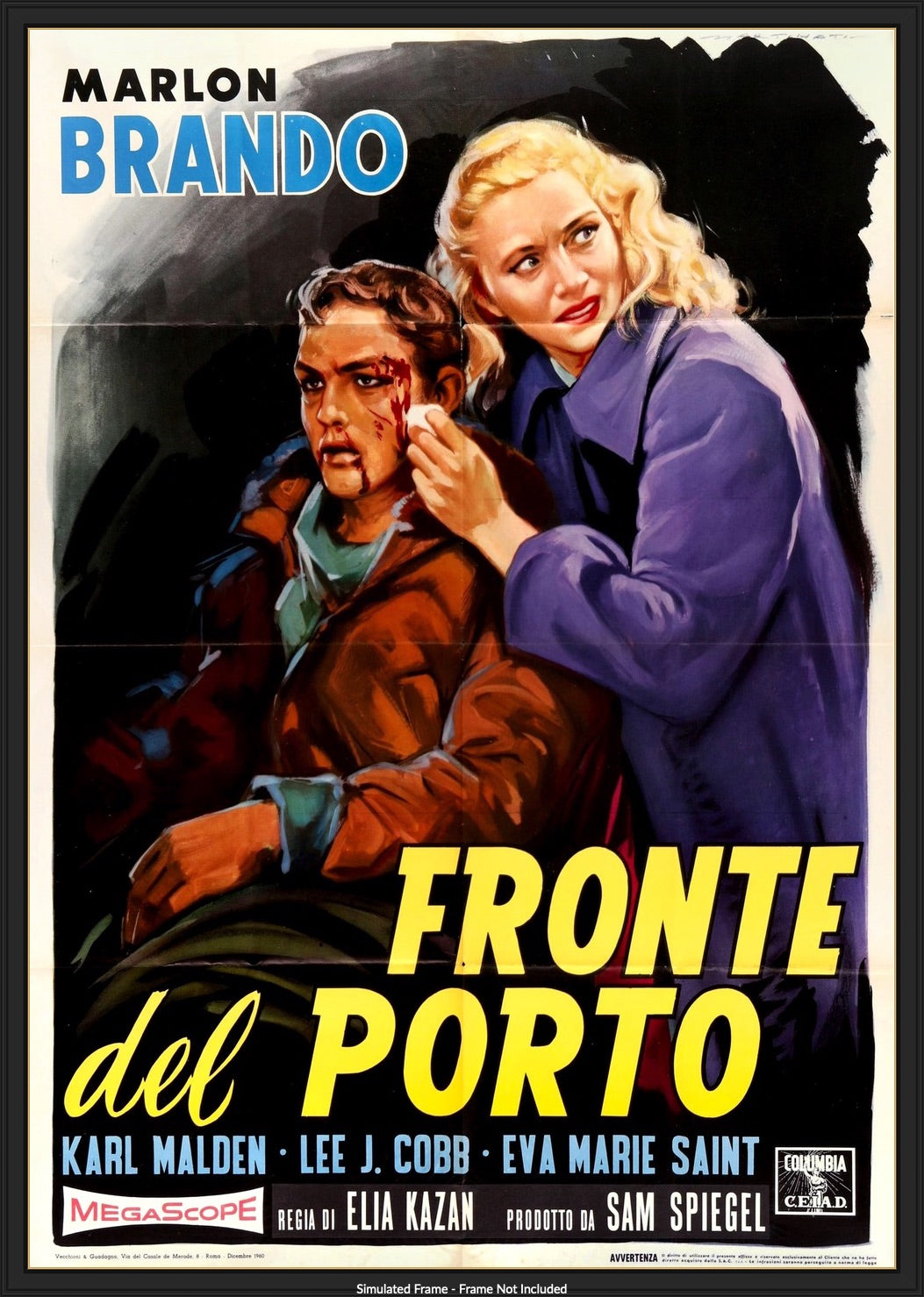 On the Waterfront (1954) original movie poster for sale at Original Film Art - Vintage Movie Posters