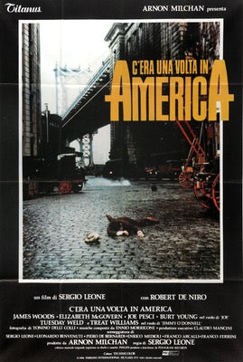 Once Upon a Time in America (1984) original movie poster for sale at Original Film Art - Vintage Movie Posters