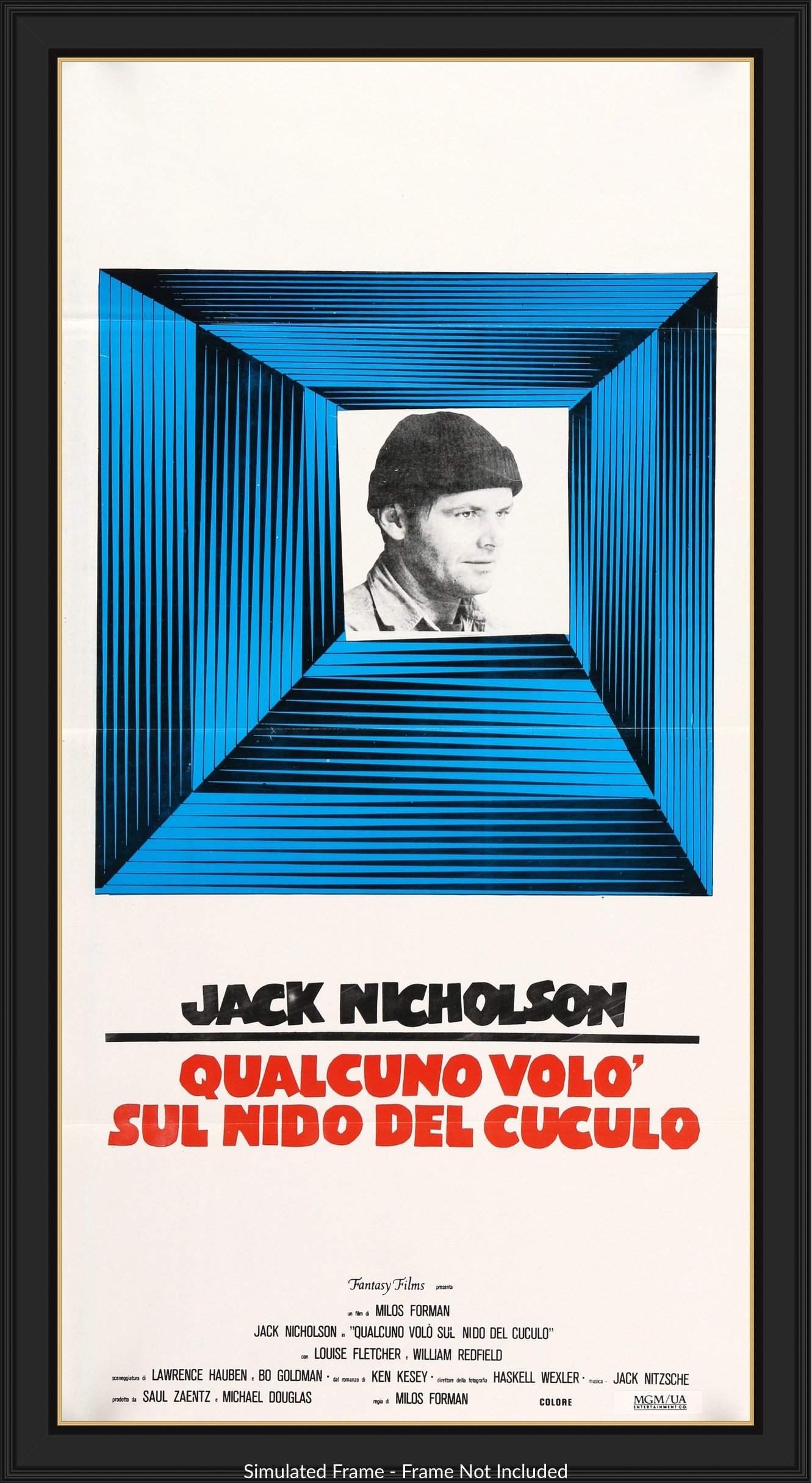 One Flew Over the Cuckoo's Nest (1975) original movie poster for sale at Original Film Art - Vintage Movie Posters