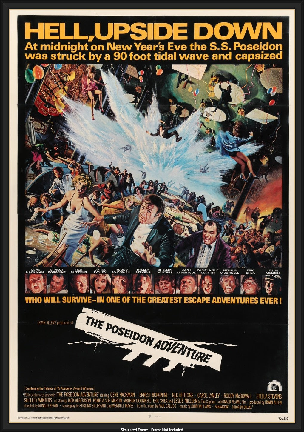 Poseidon Adventure (1972) original movie poster for sale at Original Film Art - Vintage Movie Posters