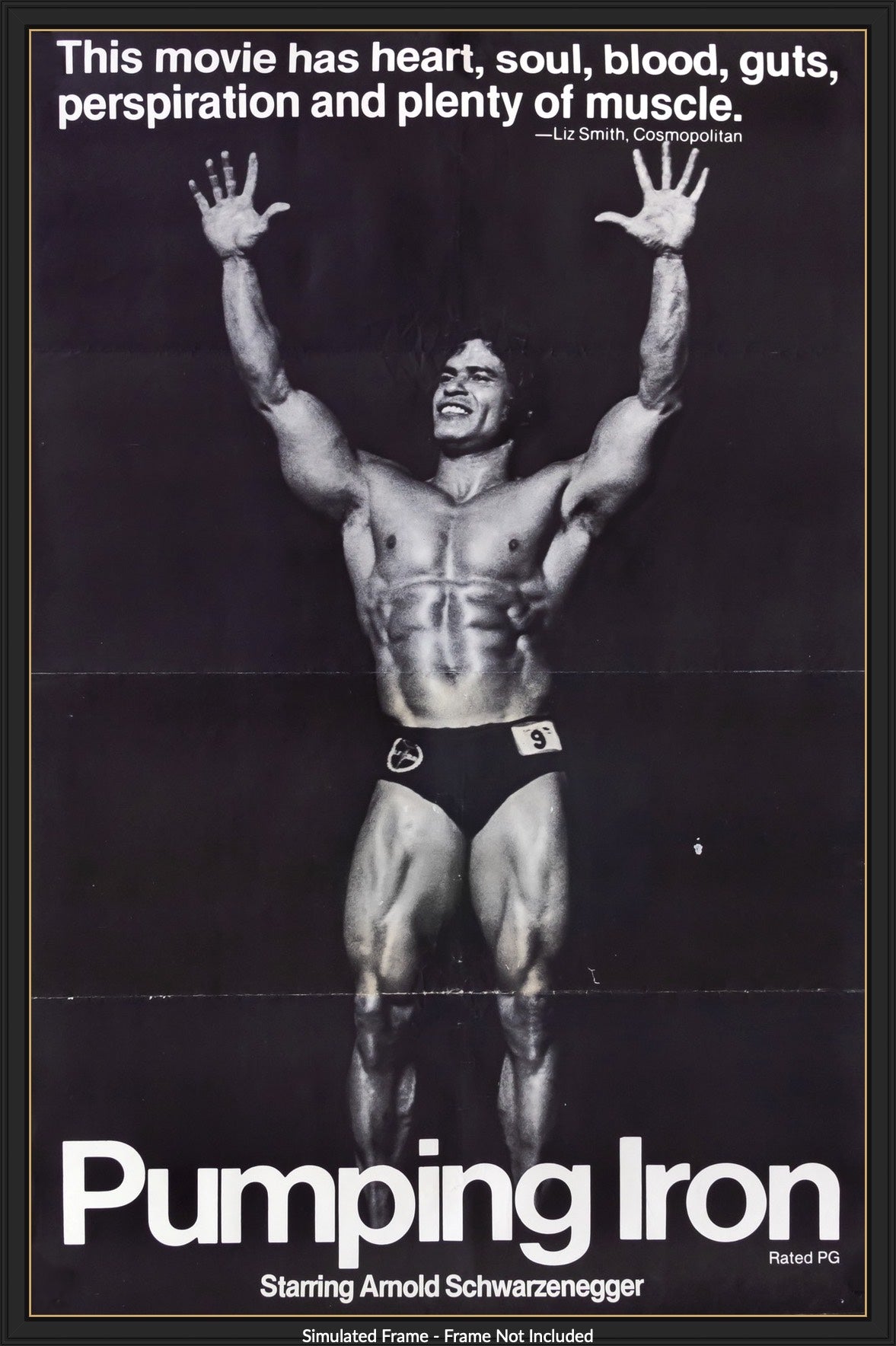 Pumping Iron (1977) original movie poster for sale at Original Film Art - Vintage Movie Posters