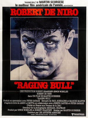 Raging Bull (1980) original movie poster for sale at Original Film Art - Vintage Movie Posters