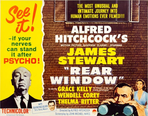 Rear Window (1954) original movie poster for sale at Original Film Art - Vintage Movie Posters