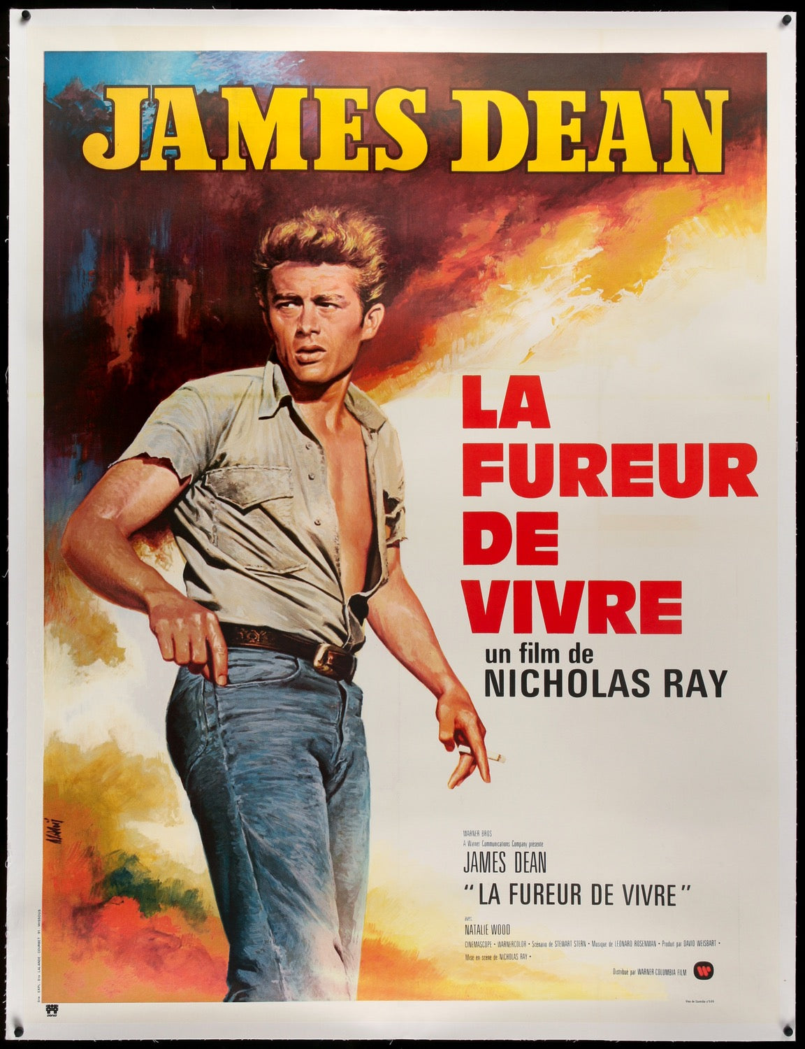 Rebel Without a Cause (1955) original movie poster for sale at Original Film Art