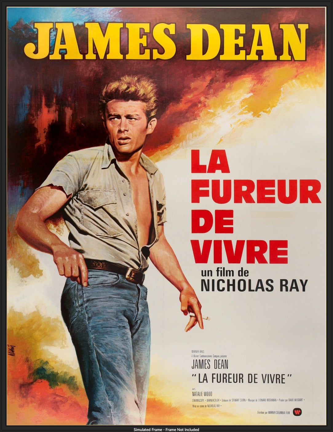 Rebel Without a Cause (1955) original movie poster for sale at Original Film Art