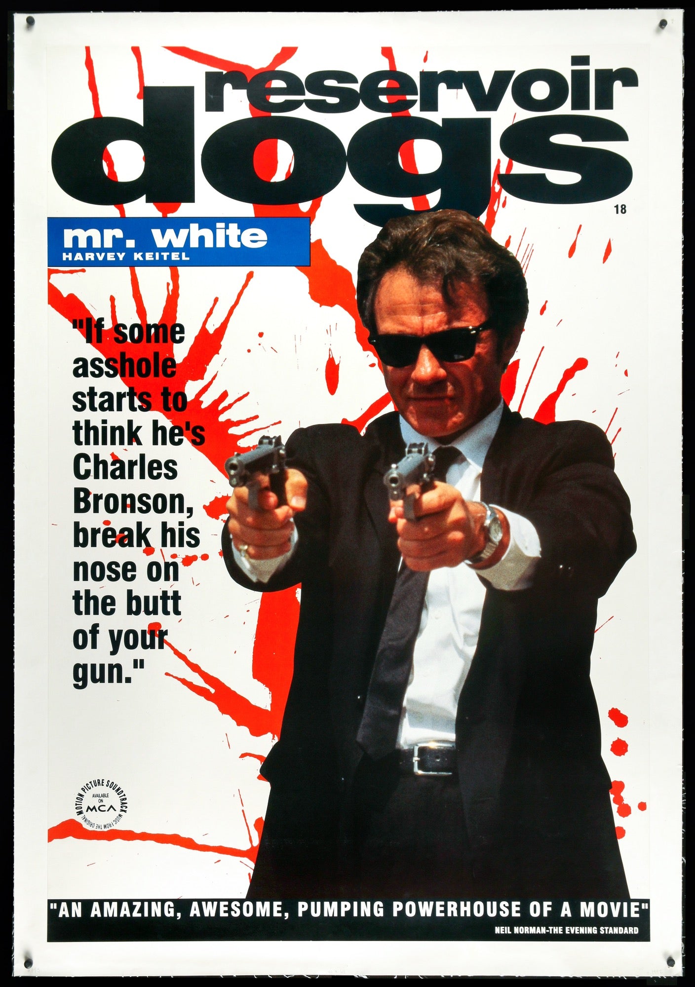 Reservoir Dogs (1992) original movie poster for sale at Original Film Art - Vintage Movie Posters