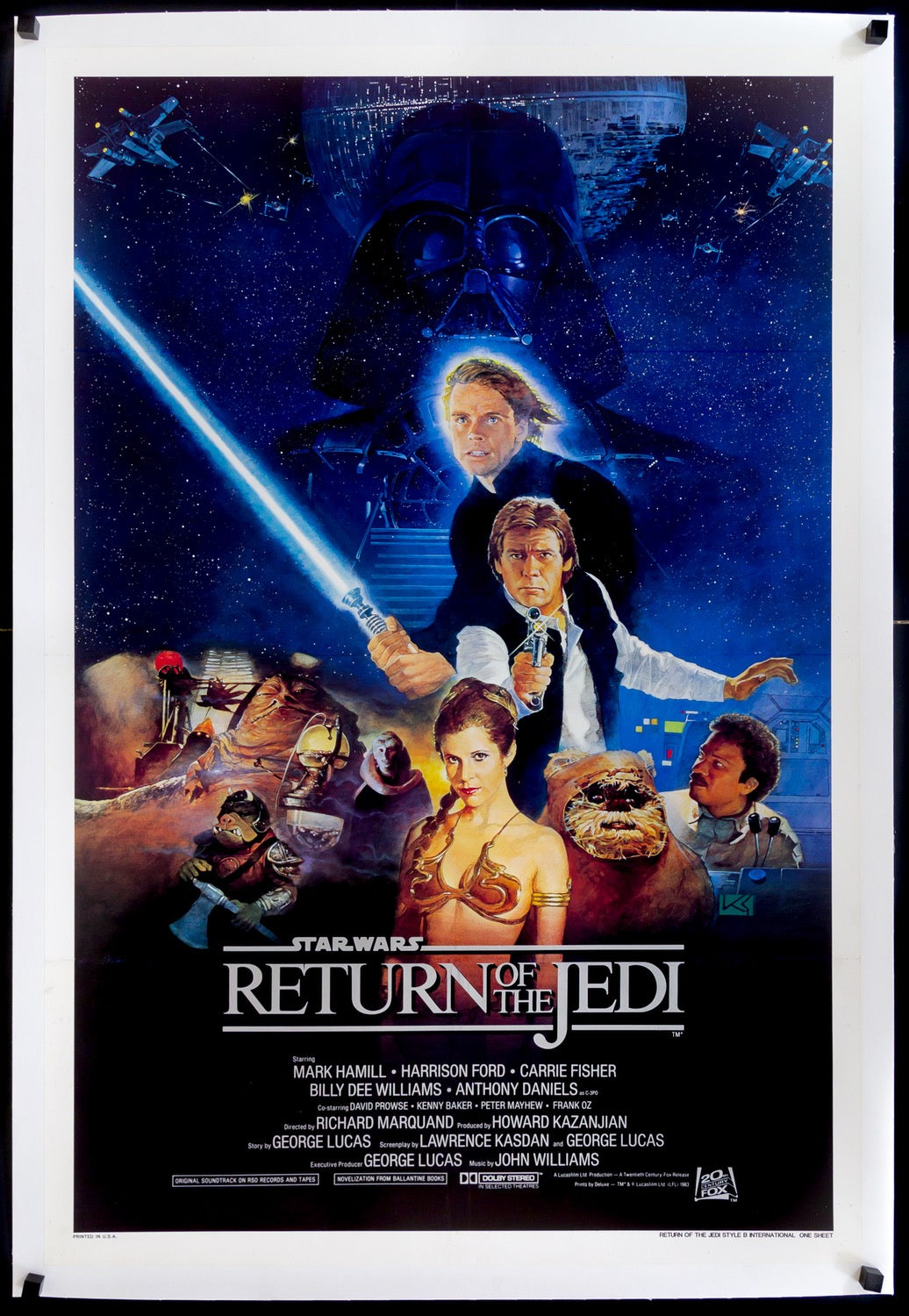 Return of the Jedi (1983) original movie poster for sale at Original Film Art - Vintage Movie Posters