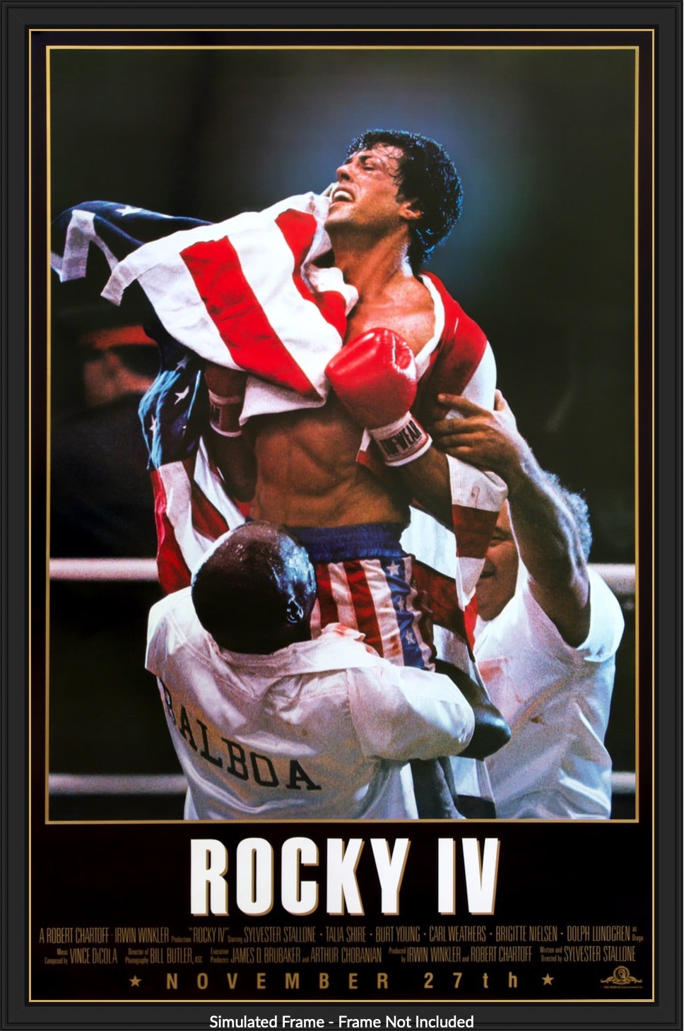 Rocky IV (1985) original movie poster for sale at Original Film Art - Vintage Movie Posters