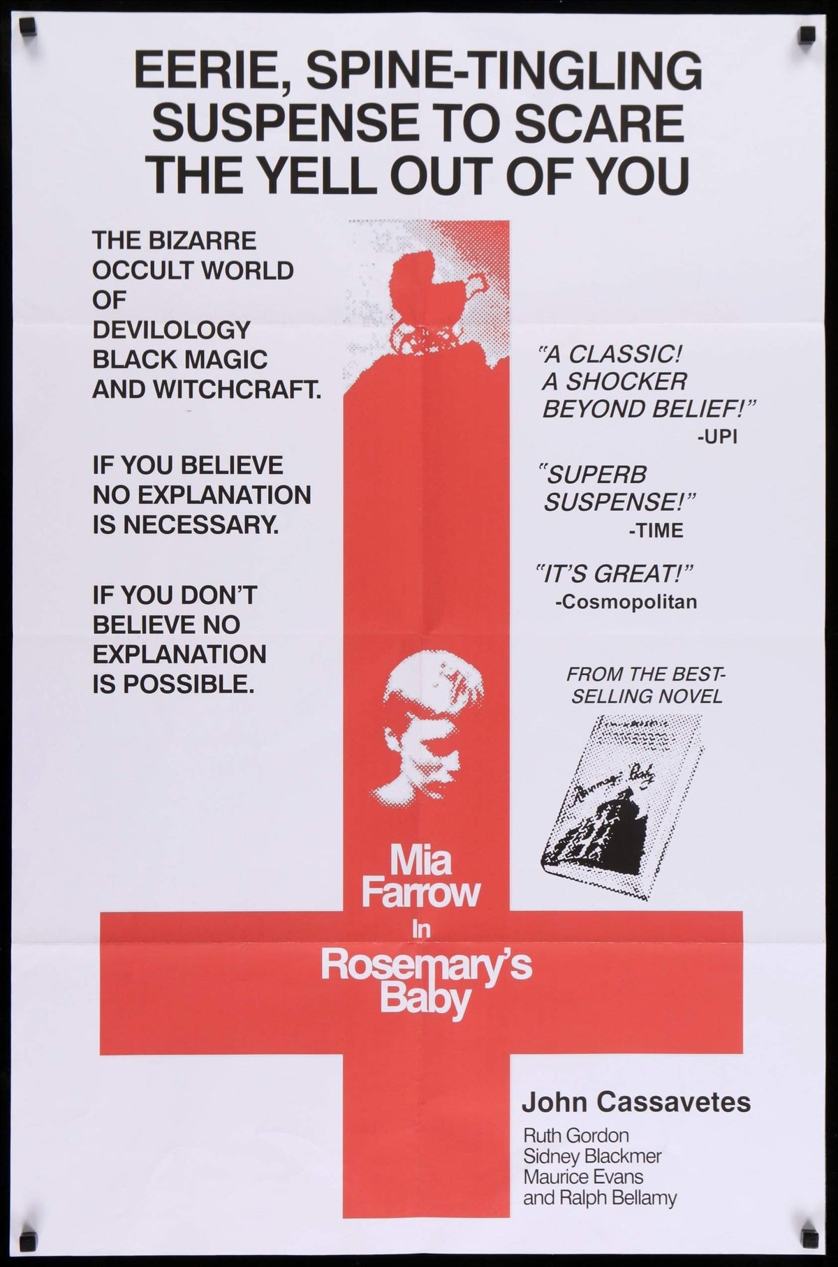 Rosemary&#39;s Baby (1968) original movie poster for sale at Original Film Art