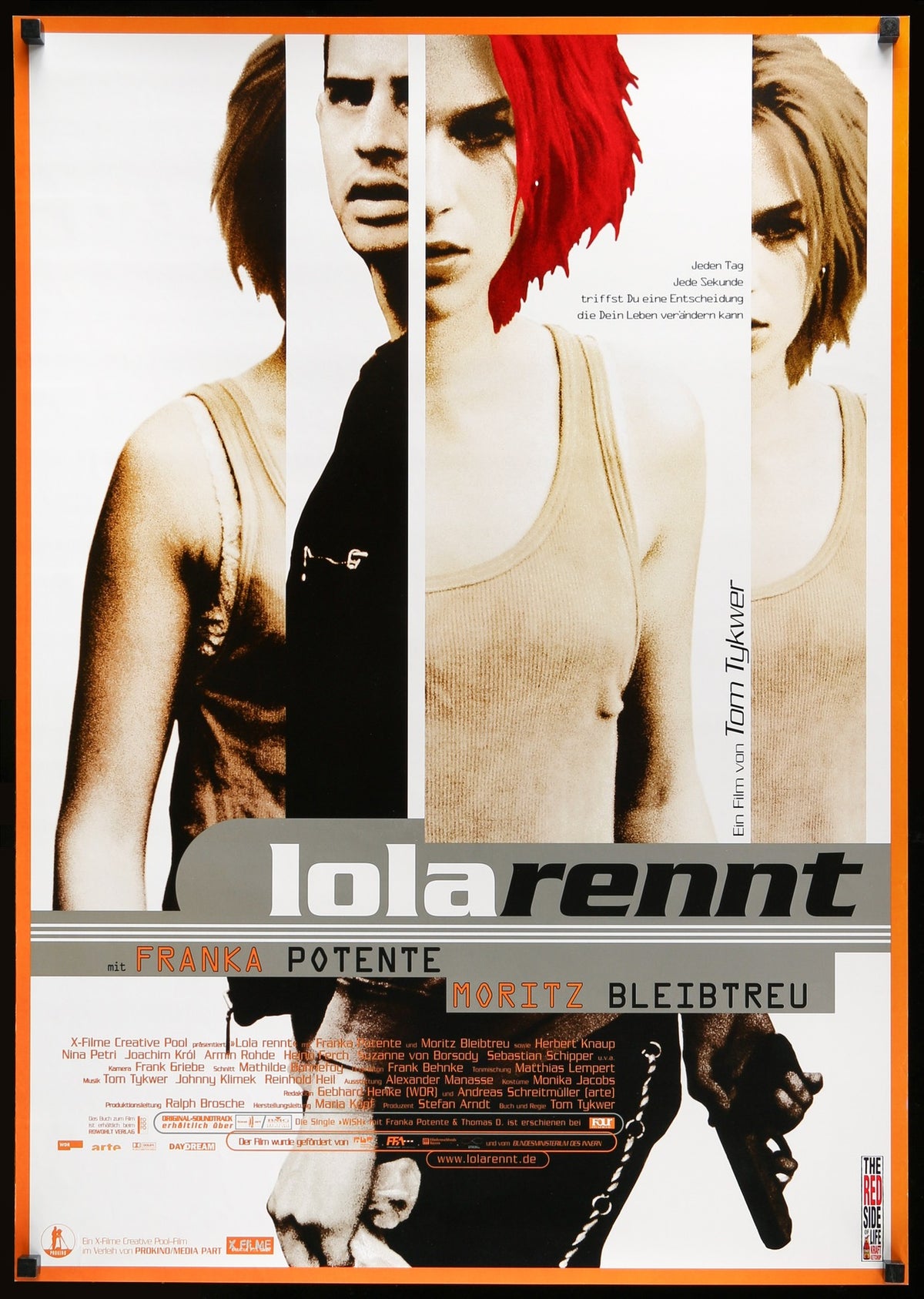 Run Lola Run (1998) original movie poster for sale at Original Film Art - Vintage Movie Posters