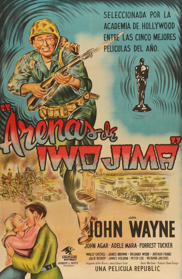 Sands of Iwo Jima (1950) original movie poster for sale at Original Film Art - Vintage Movie Posters