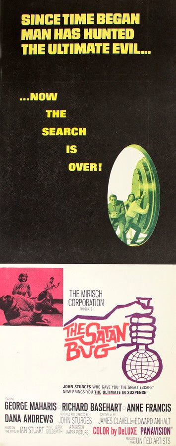 Satan Bug (1965) original movie poster for sale at Original Film Art - Vintage Movie Posters