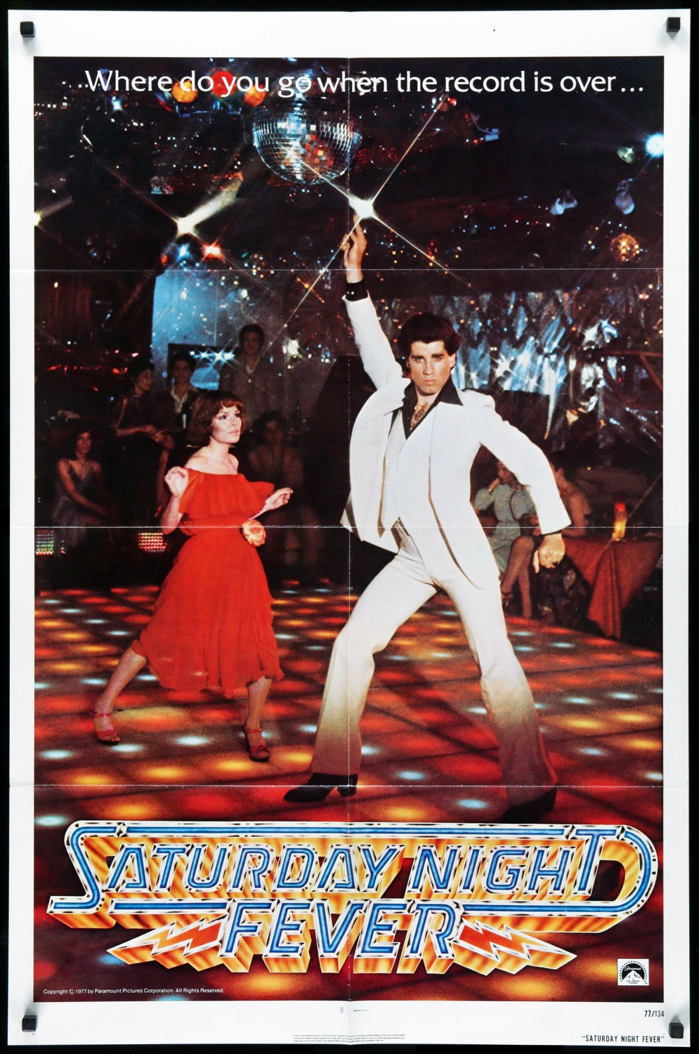 Saturday Night Fever (1977) original movie poster for sale at Original Film Art