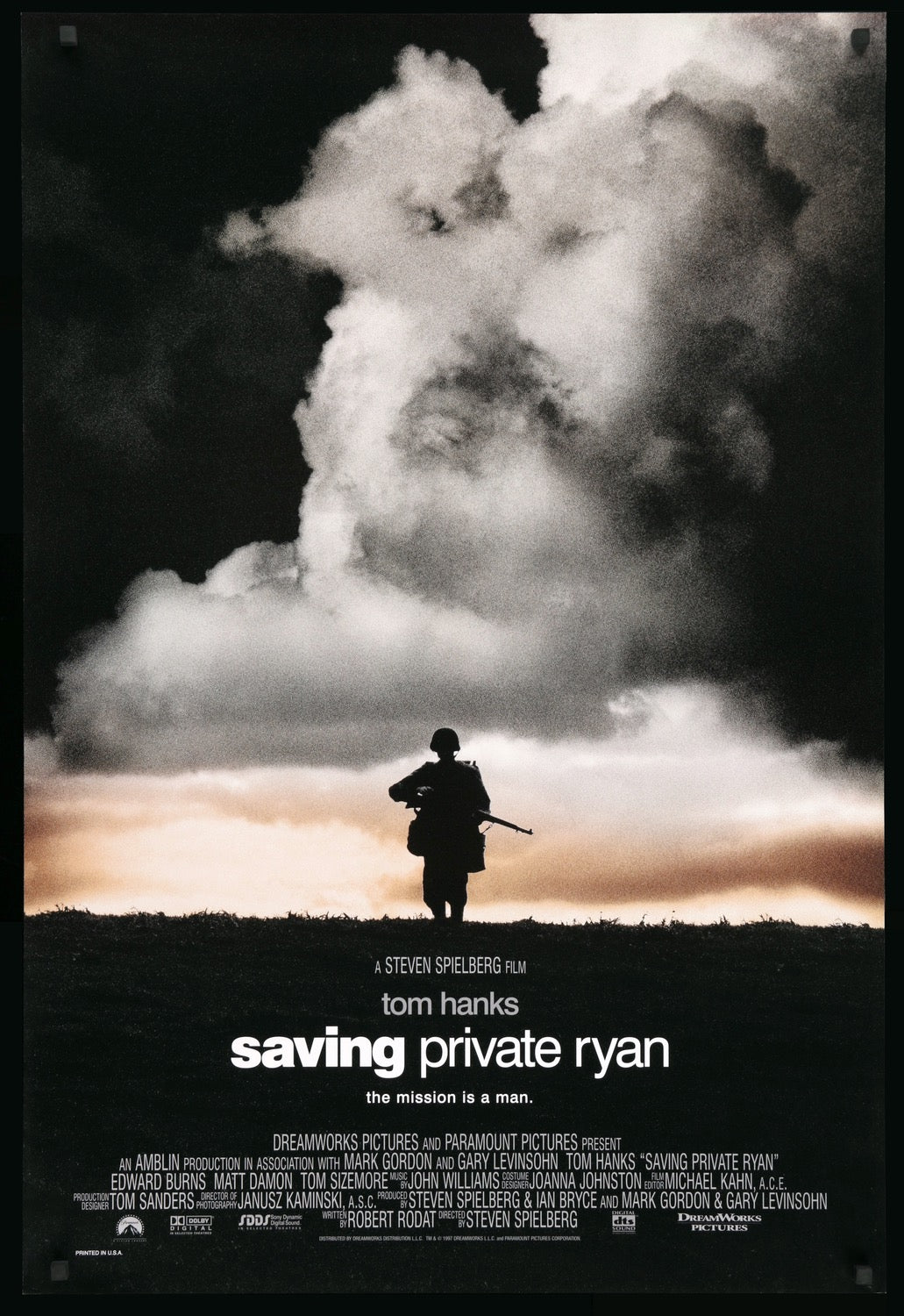 Saving Private Ryan (1998) original movie poster for sale at Original Film Art