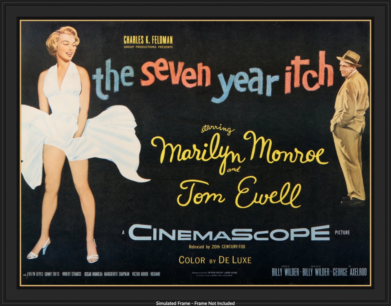Seven Year Itch (1955) original movie poster for sale at Original Film Art - Vintage Movie Posters